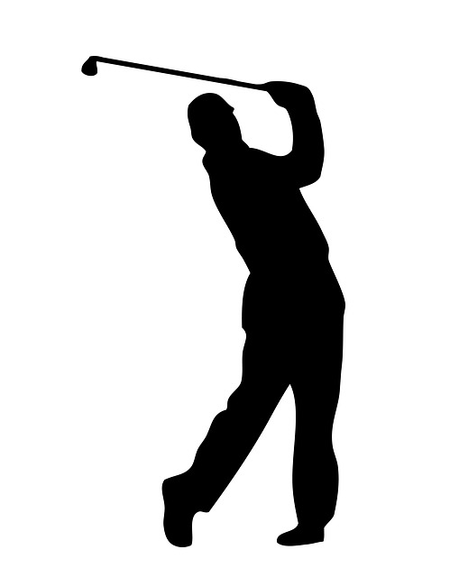 Bild von Golfspieler